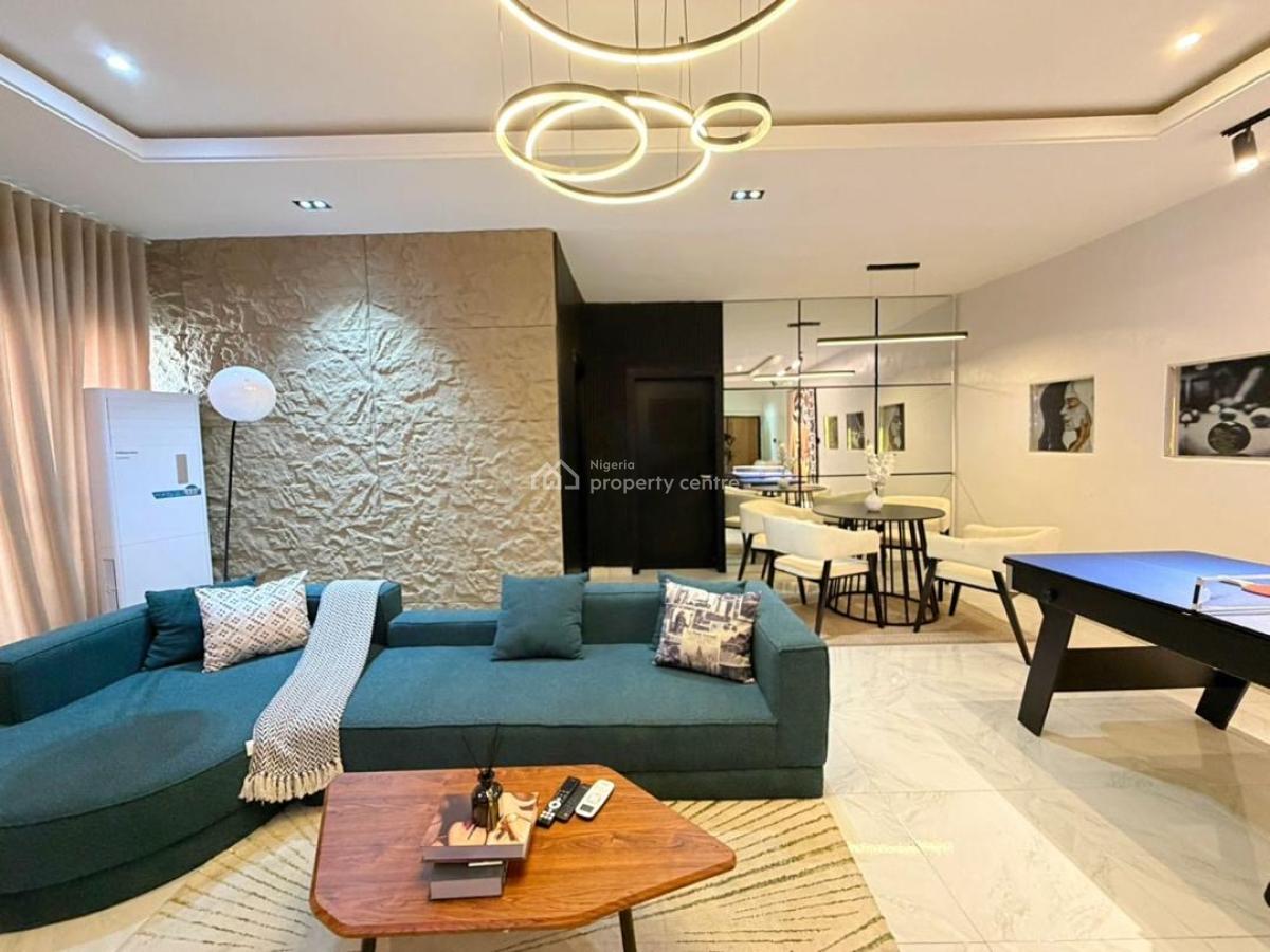 Semi Detached 3 Bedroom Duplex with Swimming Pool, Lekki Phase 1, Lekki, Lagos, Flat / Apartment Short Let