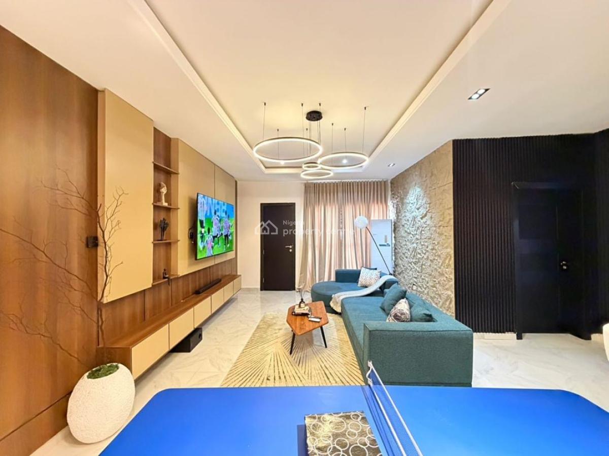 Semi Detached 3 Bedroom Duplex with Swimming Pool, Lekki Phase 1, Lekki, Lagos, Flat / Apartment Short Let