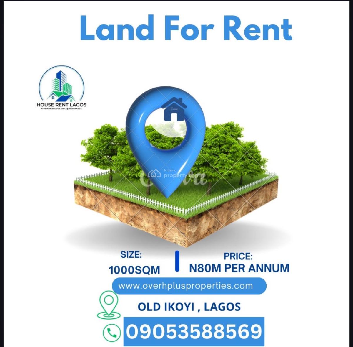Premium 1,000 Sqm Dry Land, Old Ikoyi, Ikoyi, Lagos, Mixed-use Land for Rent