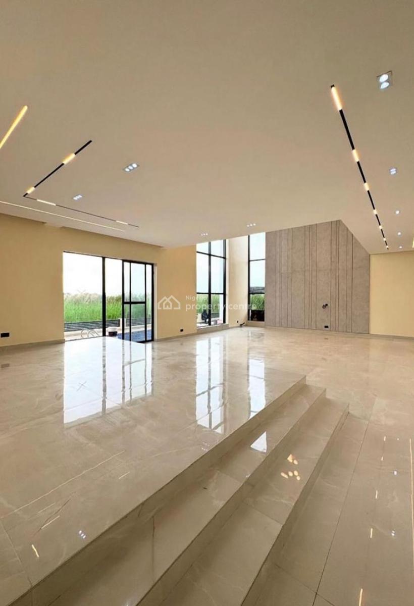 5 Bedroom Fully Detached Duplex with Pool Bq Cinema and Elevator, Chevron, Lekki, Lagos, Detached Duplex for Sale