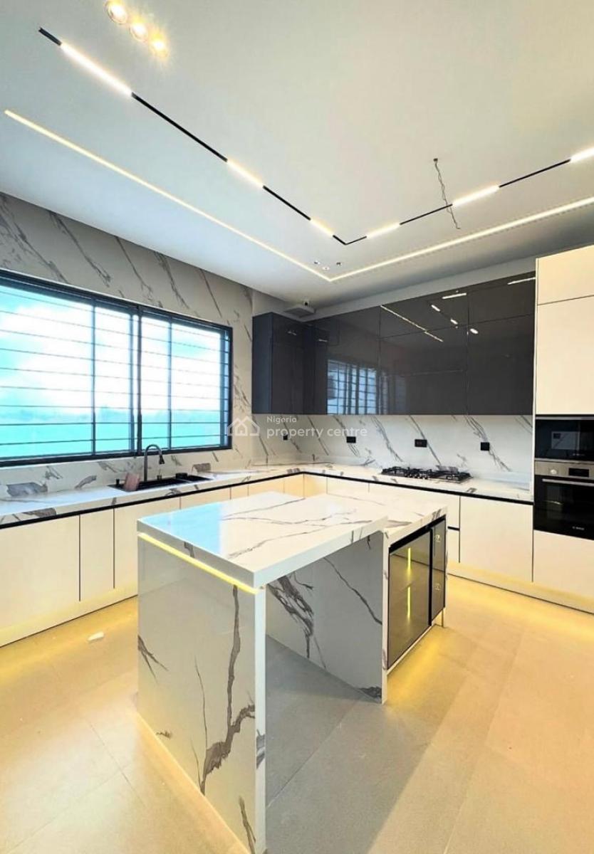 5 Bedroom Fully Detached Duplex with Pool Bq Cinema and Elevator, Chevron, Lekki, Lagos, Detached Duplex for Sale