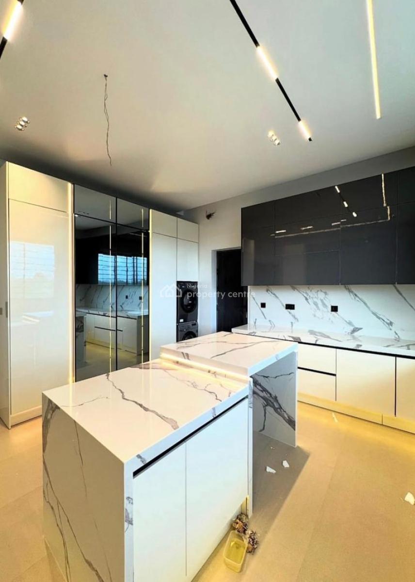 5 Bedroom Fully Detached Duplex with Pool Bq Cinema and Elevator, Chevron, Lekki, Lagos, Detached Duplex for Sale