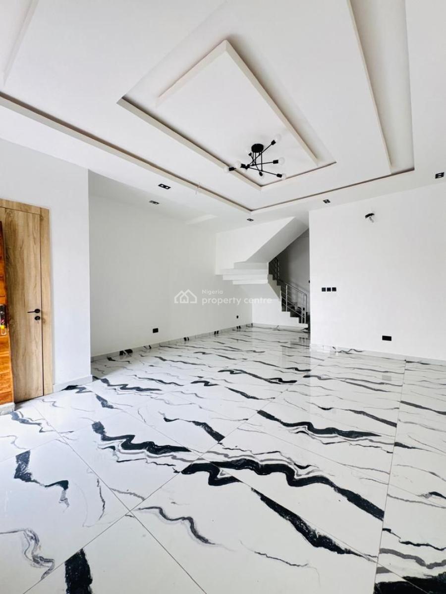 Self Compound 4 Bedroom Duplex with Bq, Orchid Road Before Round About, Lekki, Lagos, Semi-detached Duplex for Sale