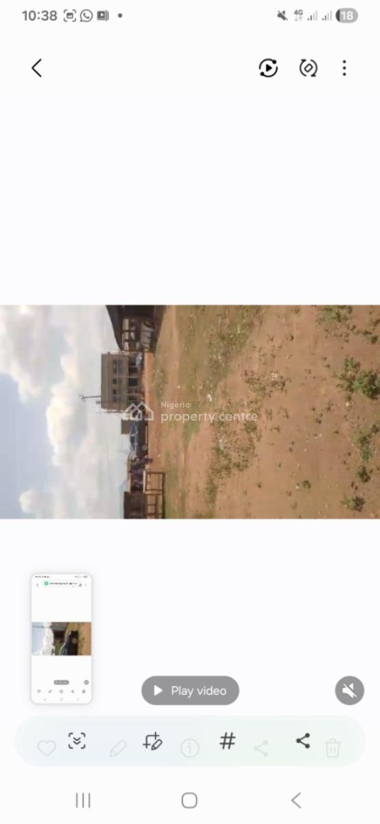 3 and Half Acres of Land on Major Road Adeleye Olodo Ibadan, Olodo Road, Egbeda, Oyo, Land for Sale