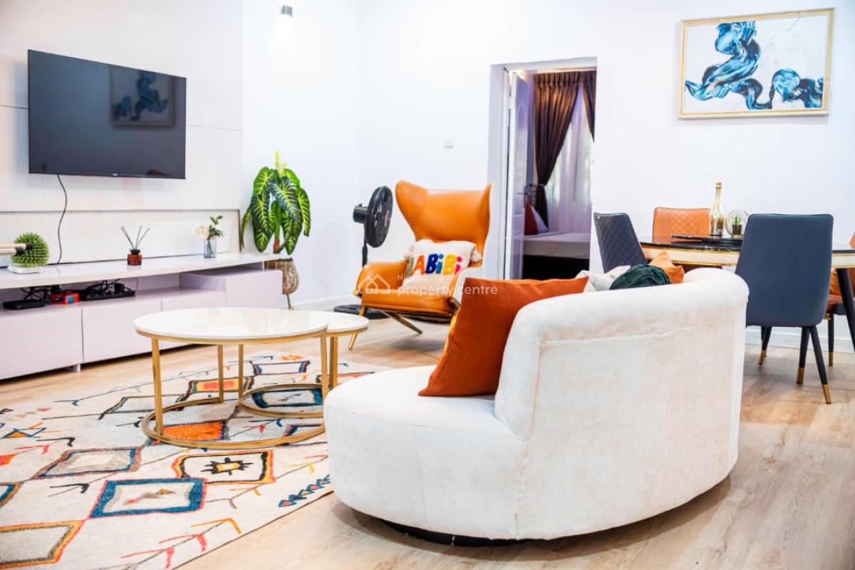 Furnished 1bedroom Flat in Lekki Phase 2, Dr Adewale Oshin Street, Lekki Phase 1, Lekki, Lagos, Mini Flat (room and Parlour) for Rent