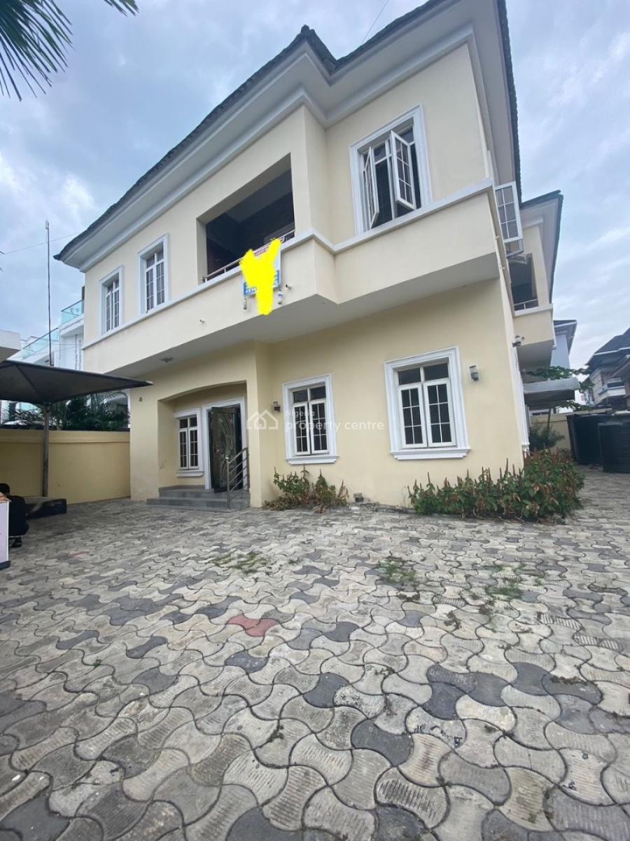 a Detached Duplex-5 Bedrooms Duplex with Bq, Chevron Lekki, Lekki Phase 2, Lekki, Lagos, Detached Duplex for Rent