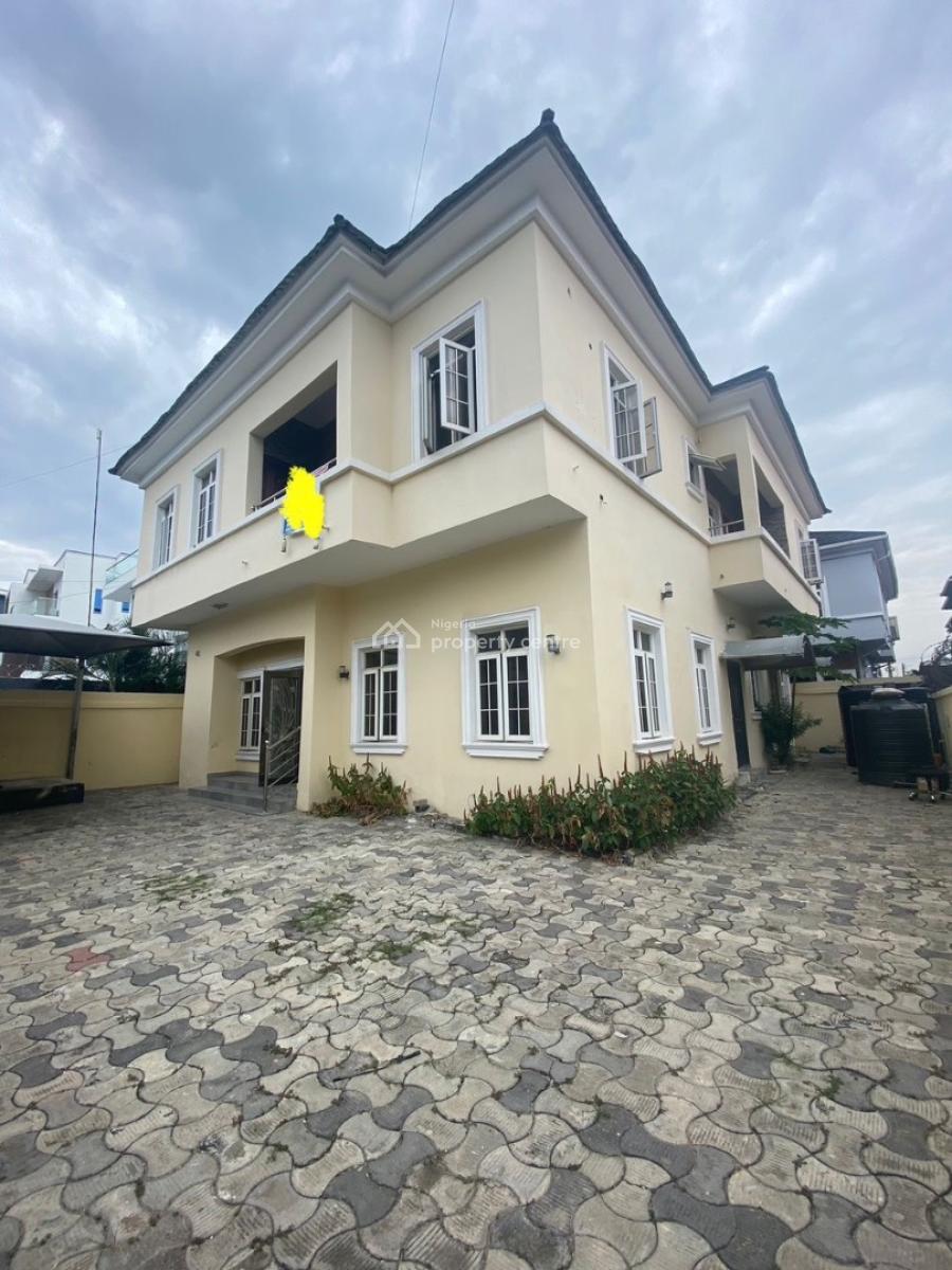 a Detached Duplex-5 Bedrooms Duplex with Bq, Chevron Lekki, Lekki Phase 2, Lekki, Lagos, Detached Duplex for Rent