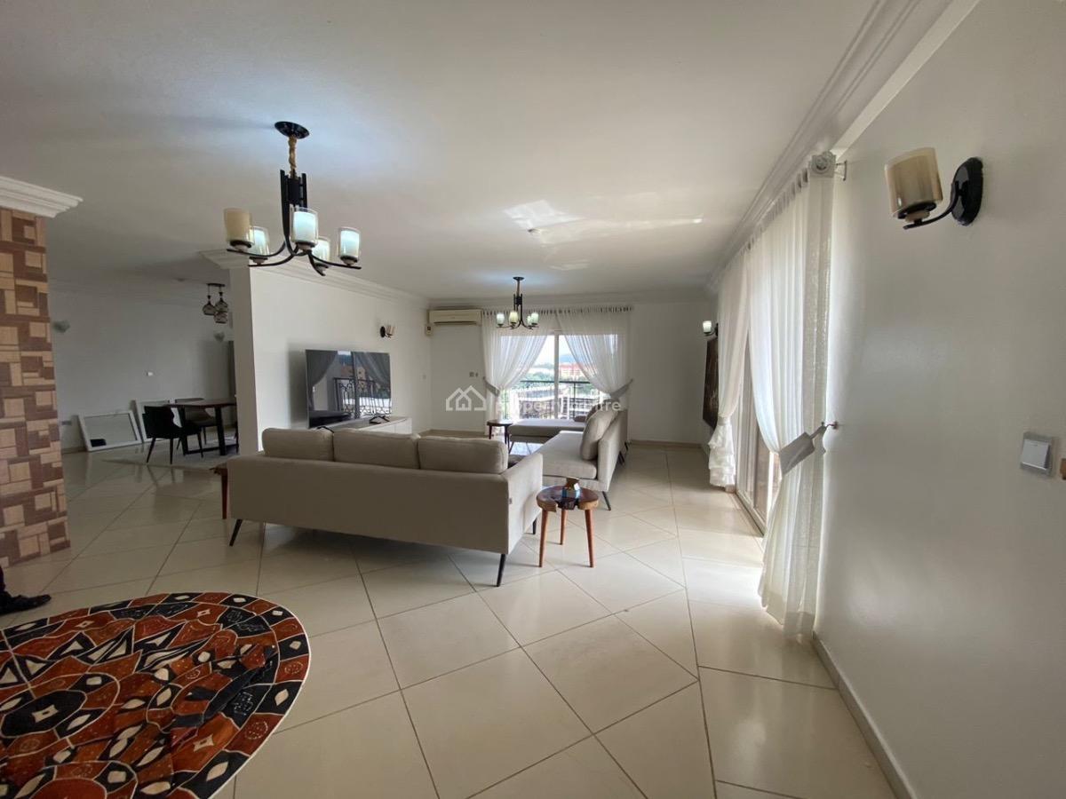 Furnished 3 Bedroom Apartment with Bq and a Study, Wuse 2, Abuja, House for Rent