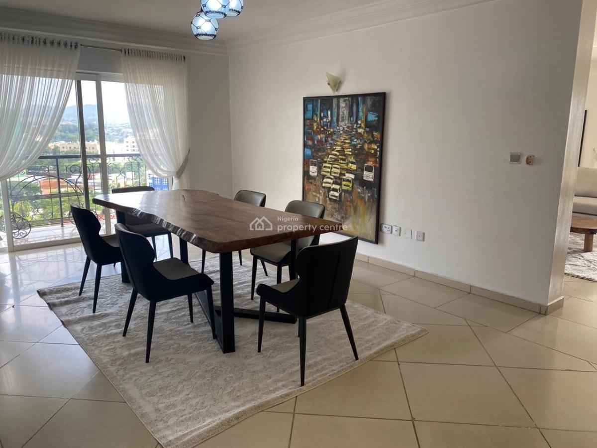 Furnished 3 Bedroom Apartment with Bq and a Study, Wuse 2, Abuja, House for Rent