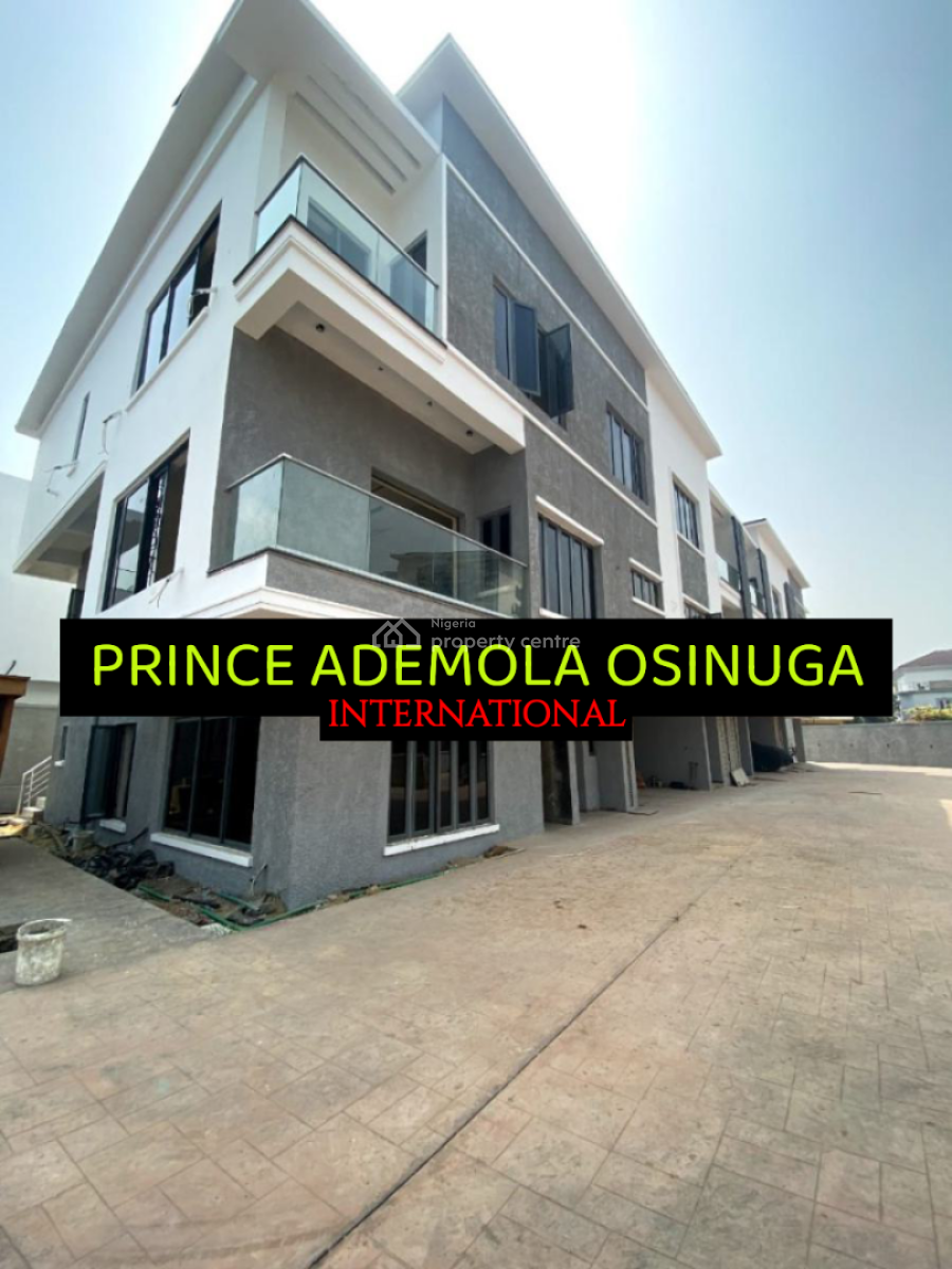 Waterfront 4 Bedroom Terrace House +bq+pool X 2yrs Minimum, Banana Island Estate Ikoyi, Banana Island, Ikoyi, Lagos, Terraced Duplex for Rent