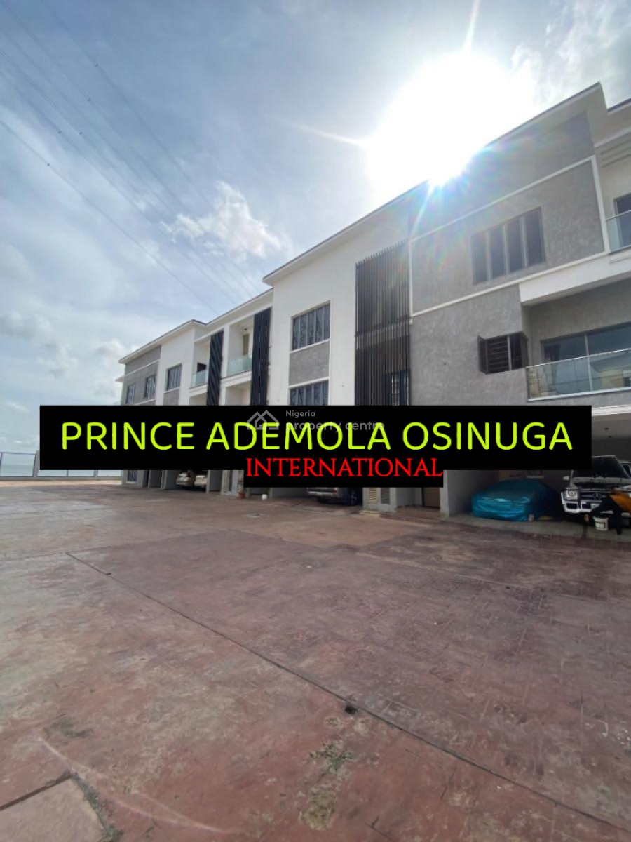 Waterfront 4 Bedroom Terrace House +bq+pool X 2yrs Minimum, Banana Island Estate Ikoyi, Banana Island, Ikoyi, Lagos, Terraced Duplex for Rent