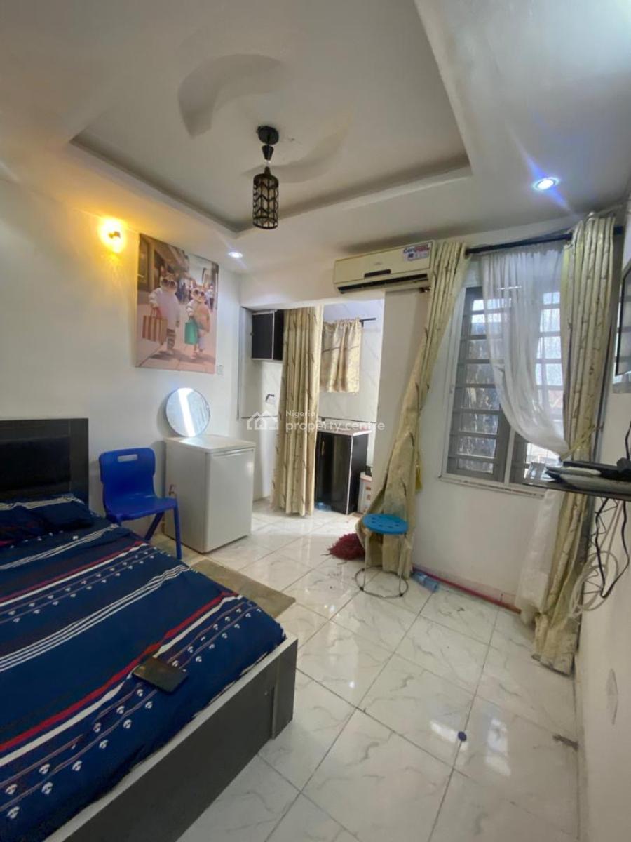 a Furnished Studio Apartment for Lease Duration: 19 Yrs, Off Ramat Crescent, Ogudu, Lagos, Self Contain (single Rooms) for Rent