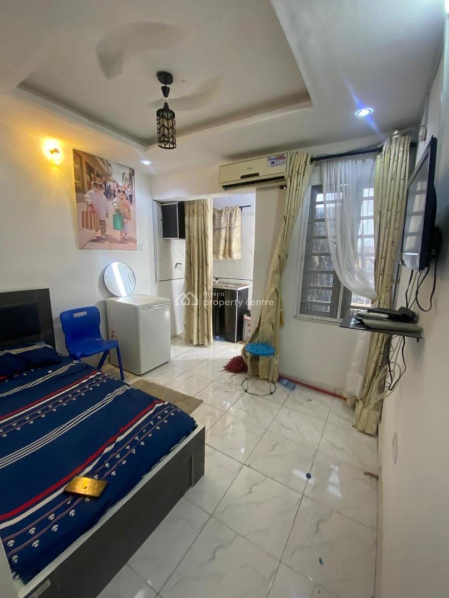 a Furnished Studio Apartment for Lease Duration: 19 Yrs, Off Ramat Crescent, Ogudu, Lagos, Self Contain (single Rooms) for Rent