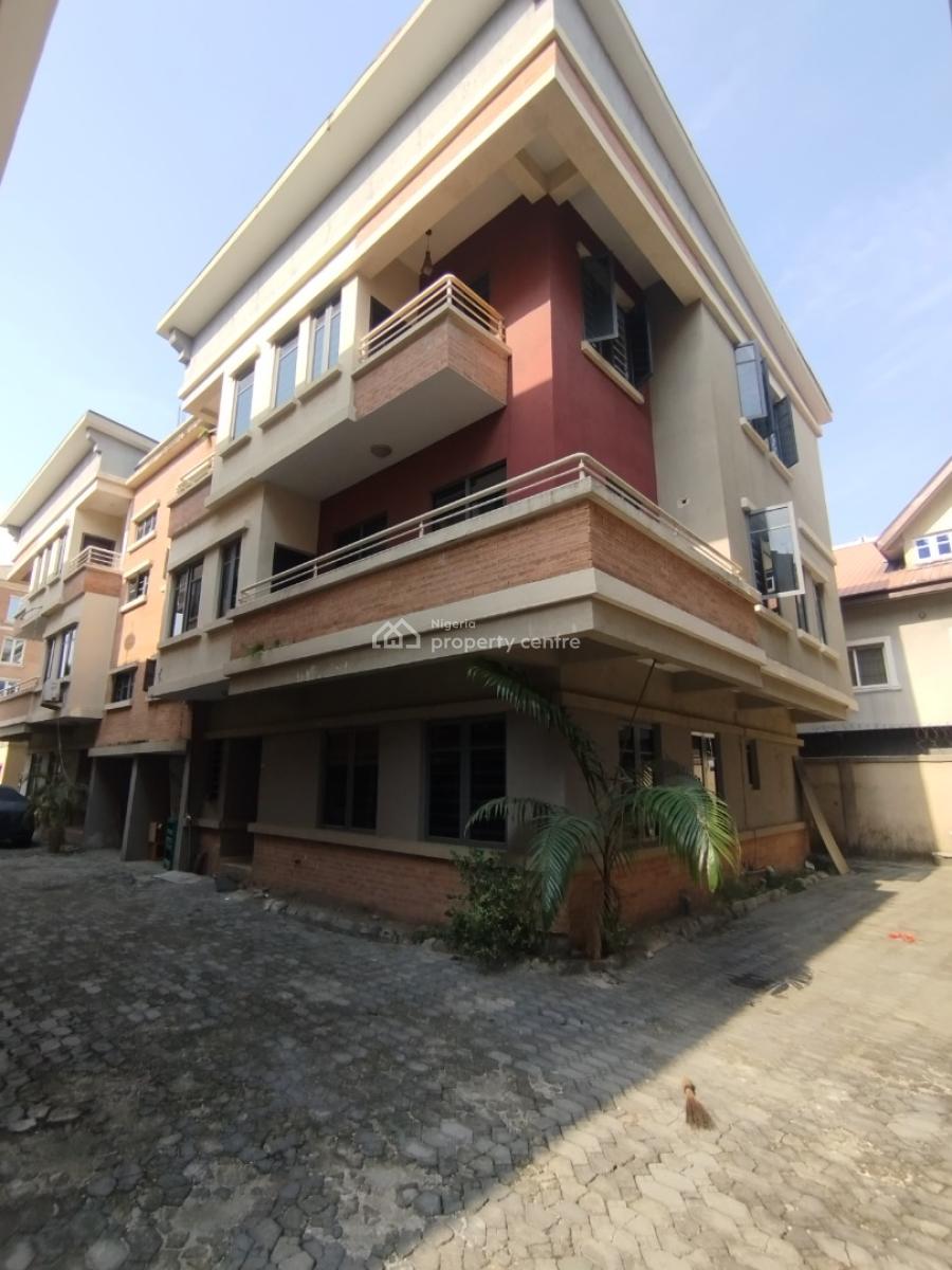 Fully Serviced 4-bedroom Semi Detached Duplex with Bq and Study, Oniru, Victoria Island (vi), Lagos, Semi-detached Duplex for Rent