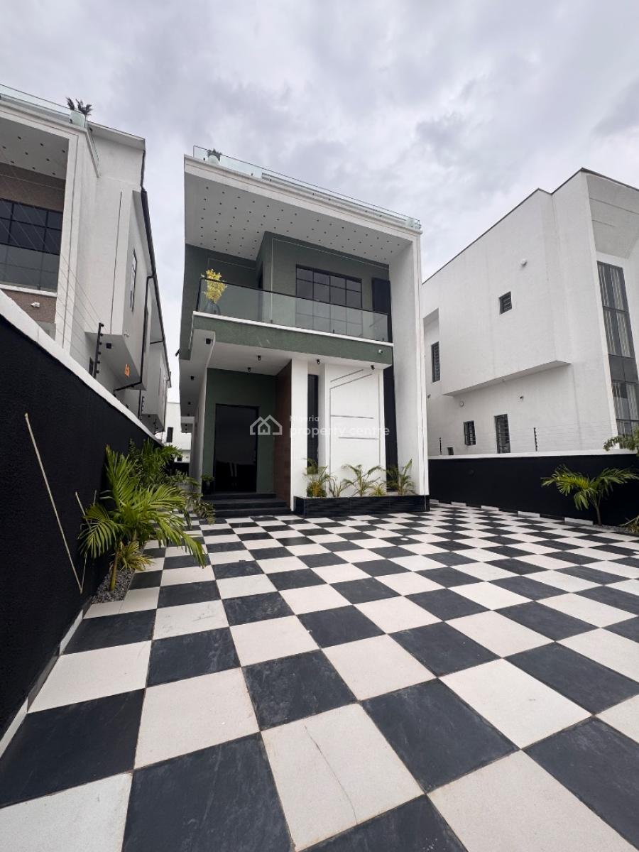 Water Front 5 Bedroom Detached Duplex, Lekki Palms City, Ajah, Lagos, Detached Duplex for Sale