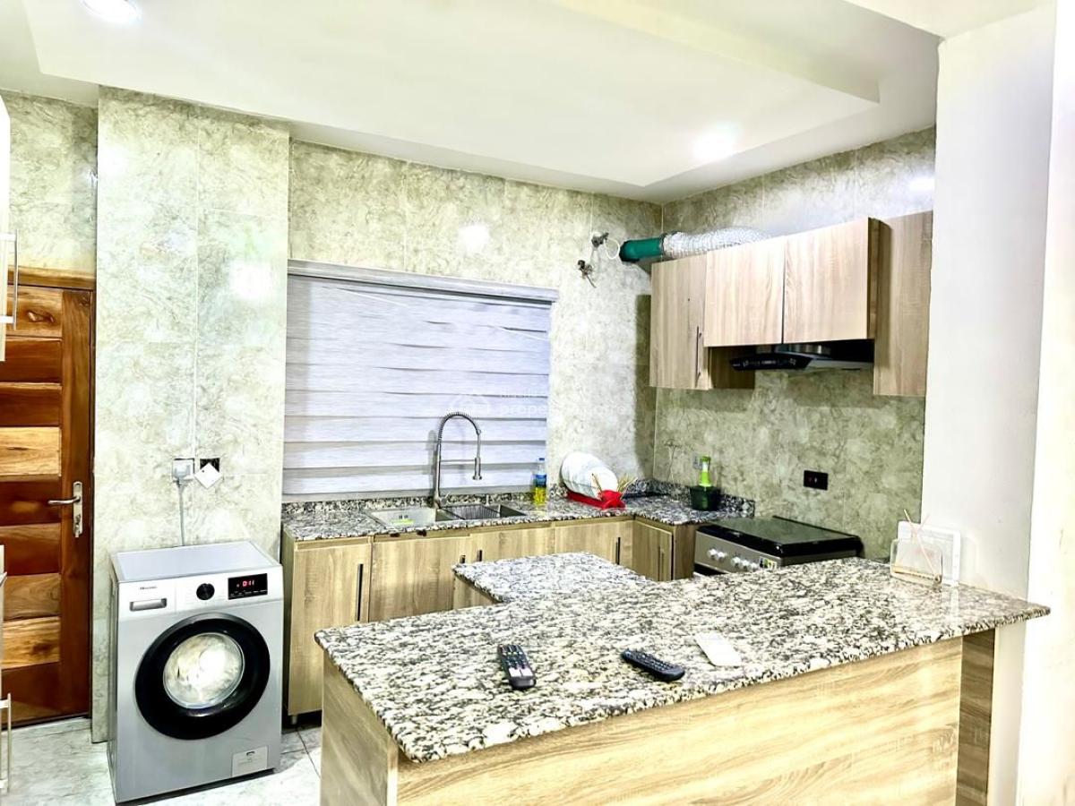 Sharp Fully Furnished Fully Serviced 4 Bedroom Terrace Duplex with Bq, Salem Ikate Lekki Lagos, Ikate, Lekki, Lagos, Terraced Duplex for Rent