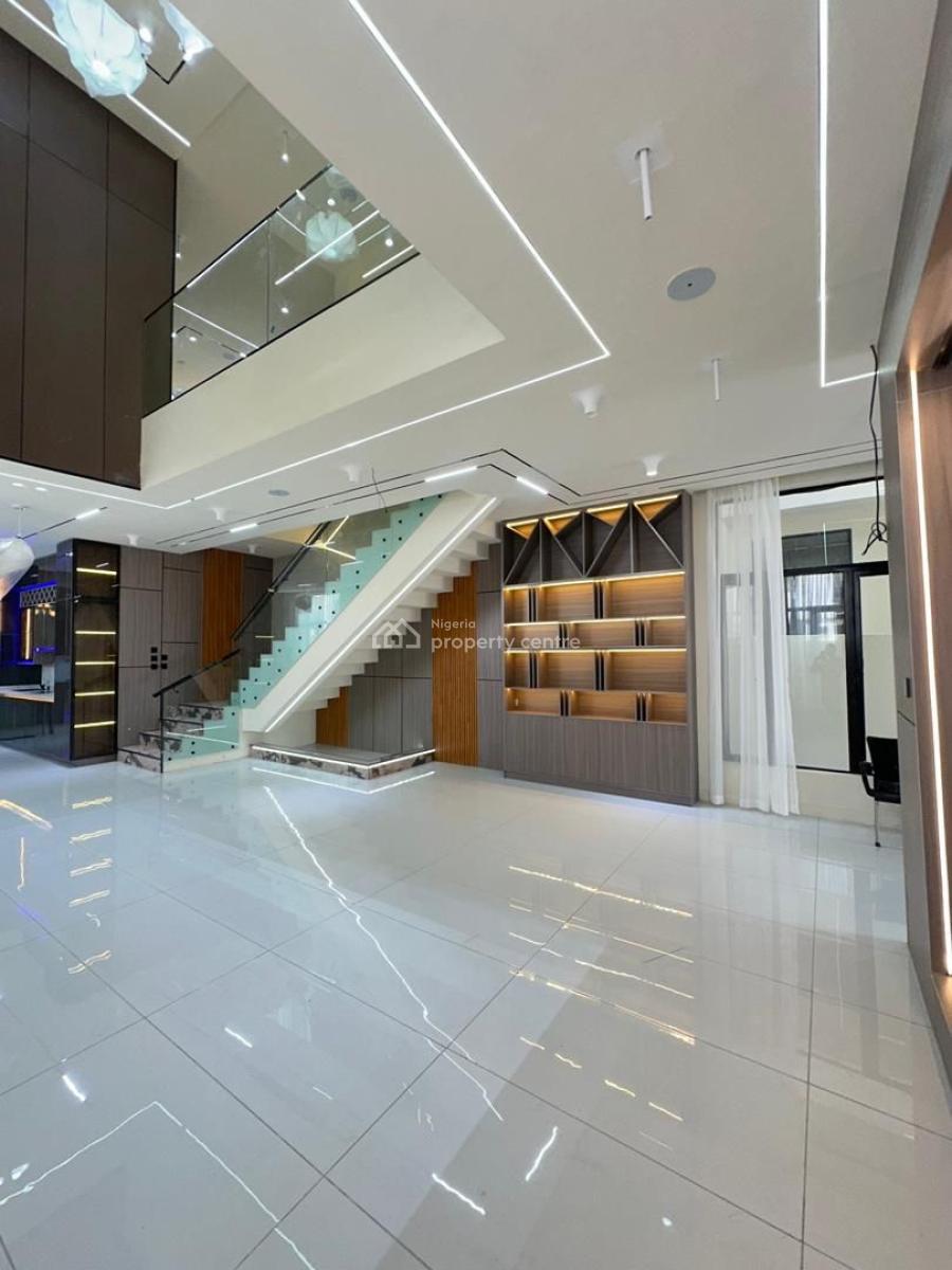 Breathtaking 5bedroom Fully Detached Duplex with Swimming Pool and Bq, 2nd Toll Gate, Lekki, Lagos, Detached Duplex for Sale