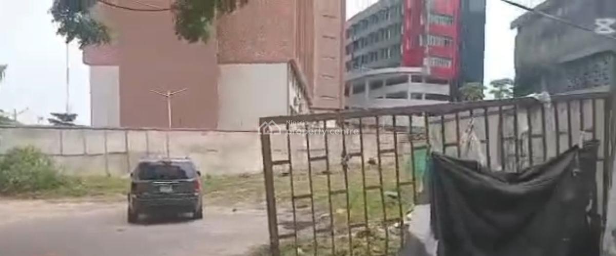 889sqm Fence and Gated Commercial Land, Off Awolowo Road, Ikoyi, Lagos, Commercial Land for Sale