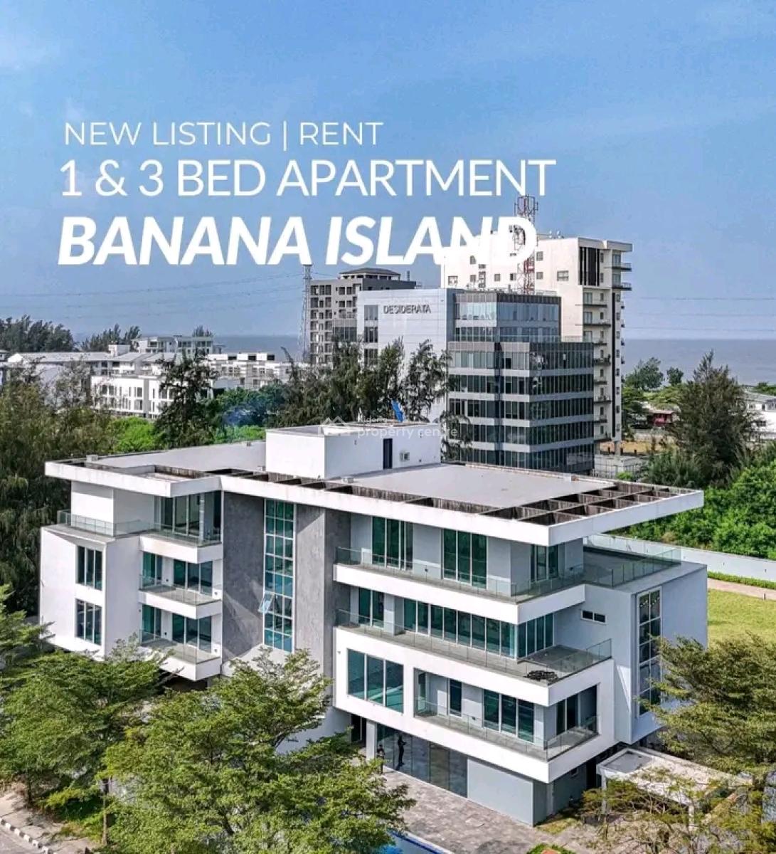 1 Bedroom Luxury Apartment in Banana Island, Banana Island Estate, Ikoyi, Lagos, Flat / Apartment for Rent