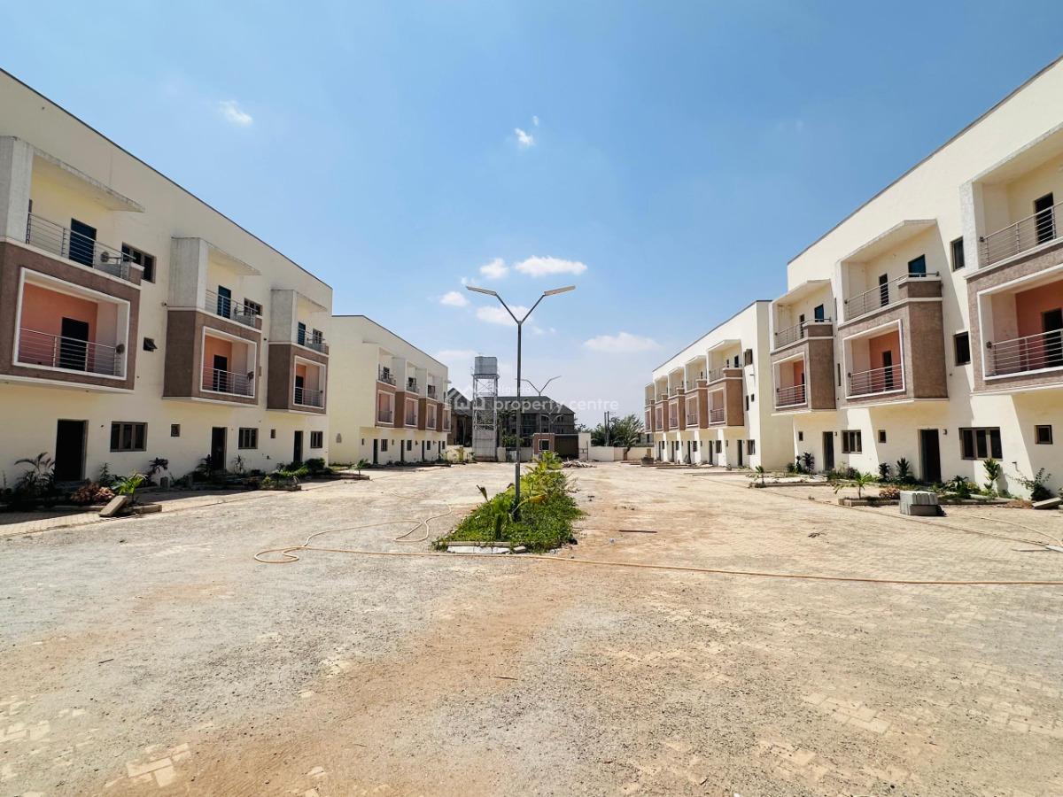 17 Units of Newly Built 4bedroom Terrace Duplexes with Bq, Close to Maitama, Katampe, Abuja, Terraced Duplex for Sale