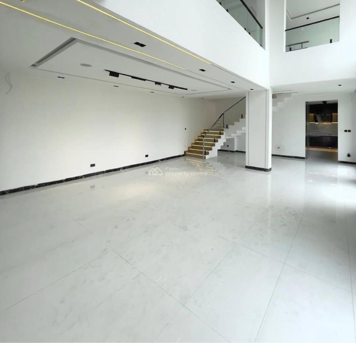 Executive 5bedroom Semi-detached House with Cinema, Cowrie Creek Estate, Ikate, Lekki, Lagos, Semi-detached Duplex for Sale