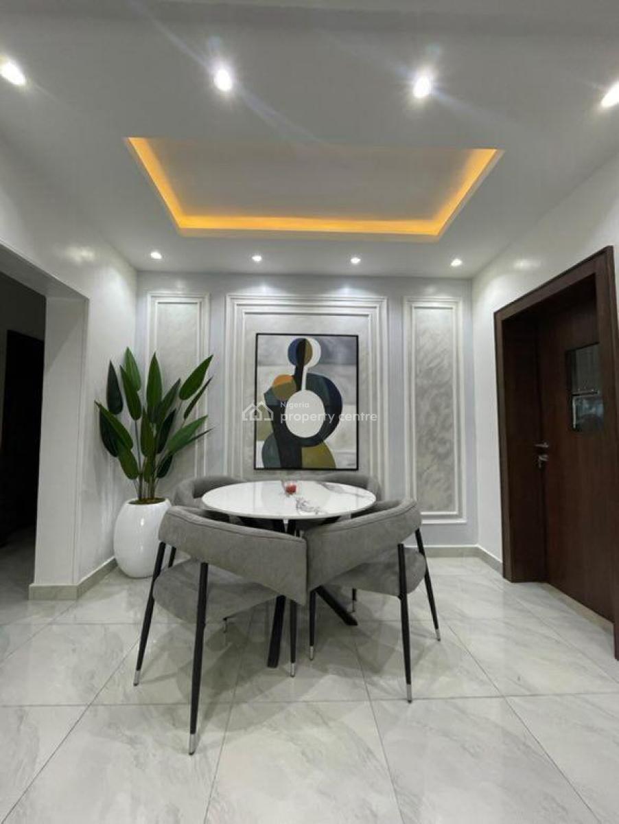 Elegantly Designed 3-bedroom Apartment, Secured Estate in Gbagada, Gbagada, Lagos, Flat / Apartment Short Let