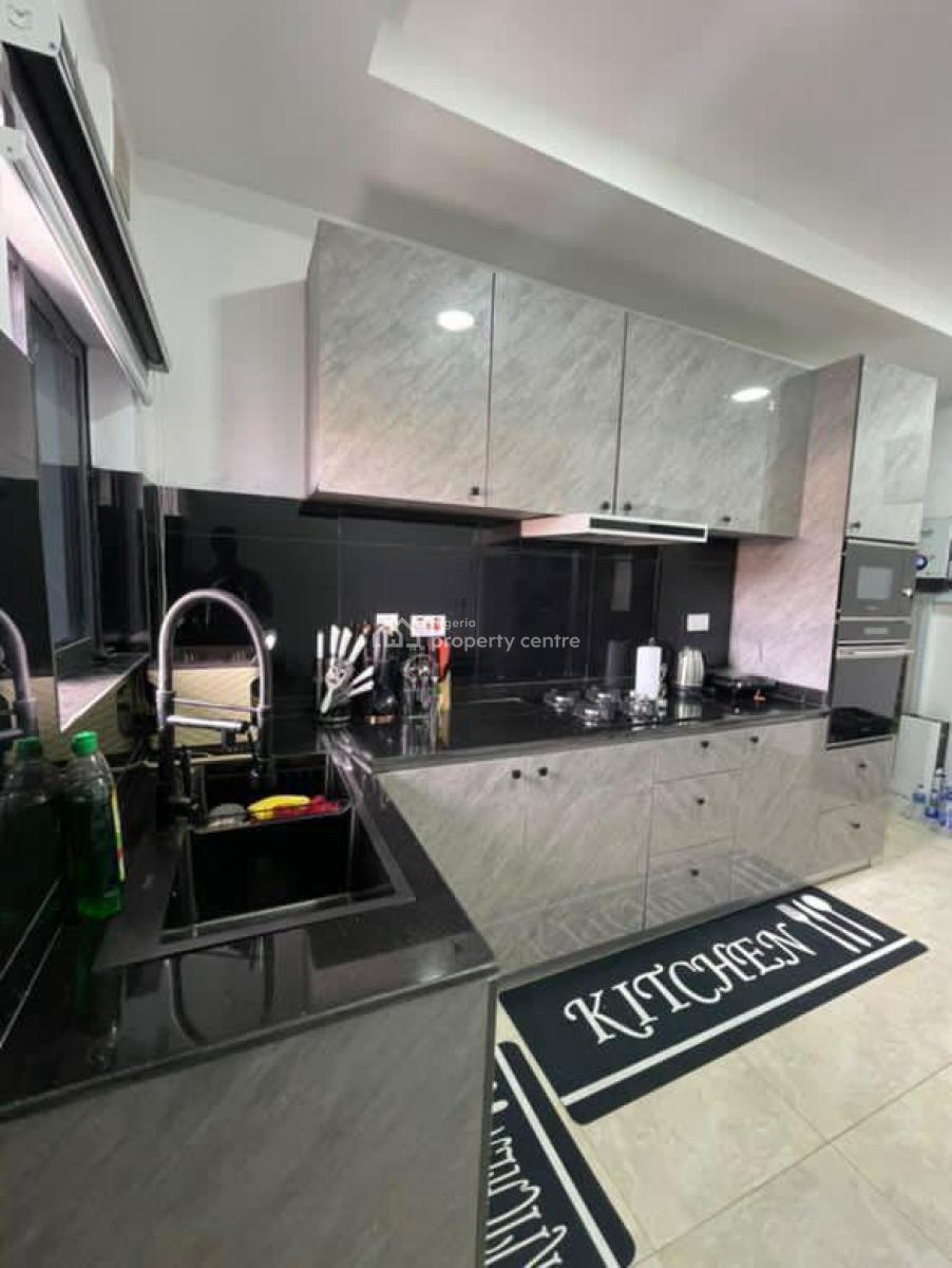 Elegantly Designed 3-bedroom Apartment, Secured Estate in Gbagada, Gbagada, Lagos, Flat / Apartment Short Let