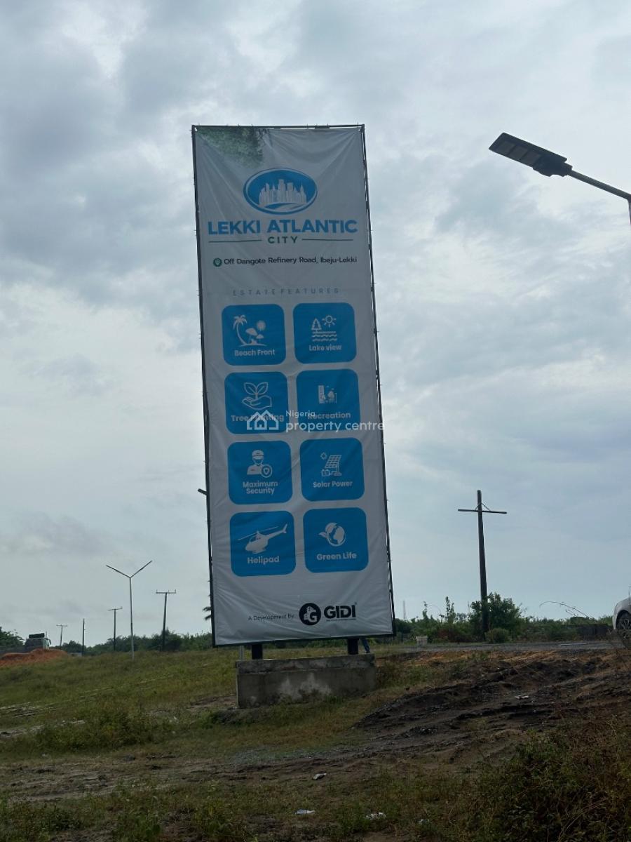 Strategically Positioned Land, Lekki Atlantic City, Off Dangote Refinery Road, Ibeju Lekki, Lagos, Mixed-use Land for Sale