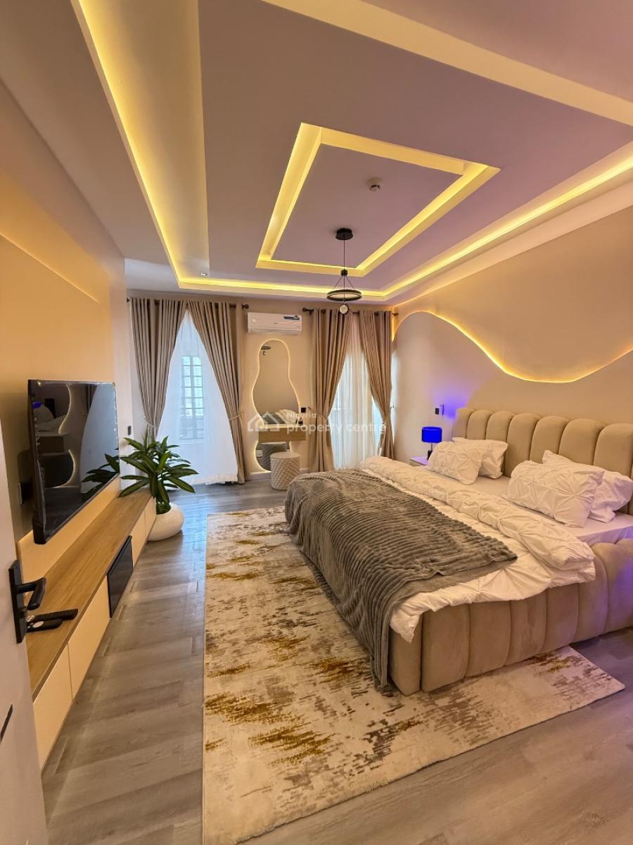 3 Bedroom Apartment with Bq, Artican Beach View Estate Ogombo, Ajah, Lagos, Semi-detached Duplex Short Let