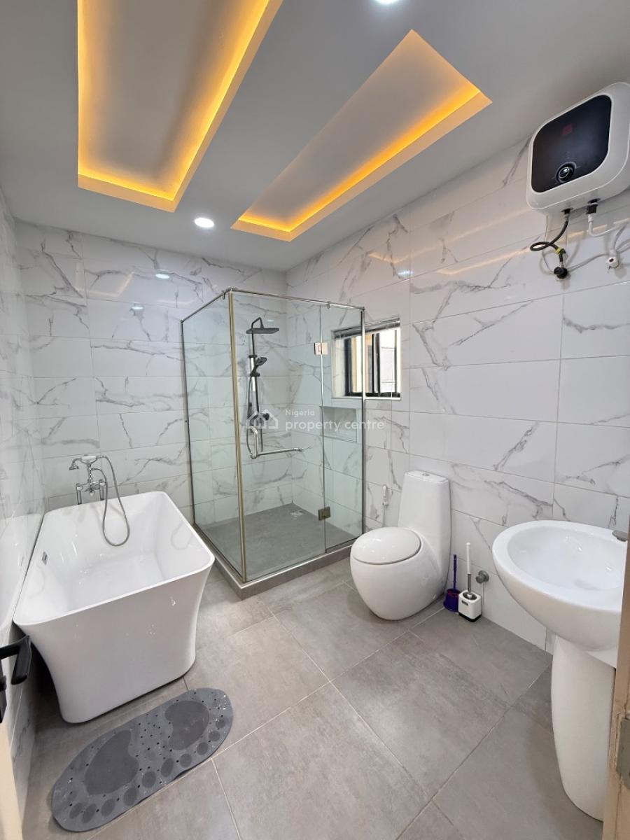 3 Bedroom Apartment with Bq, Artican Beach View Estate Ogombo, Ajah, Lagos, Semi-detached Duplex Short Let