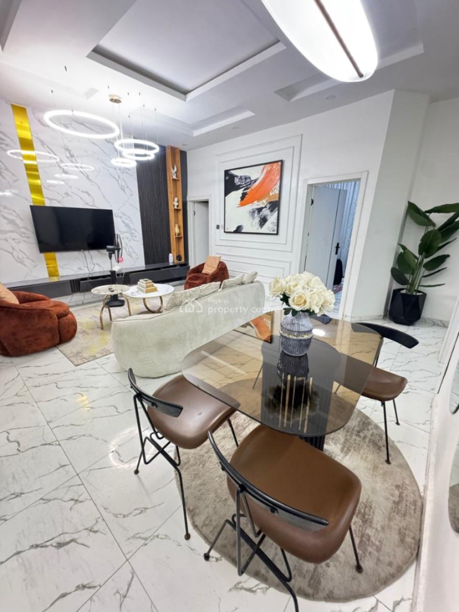 Luxury Furnished 3bedroom Apartment in Secured Estate, Oral Estate, 2nd Toll Gate, Lekki, Lagos, Flat / Apartment for Sale