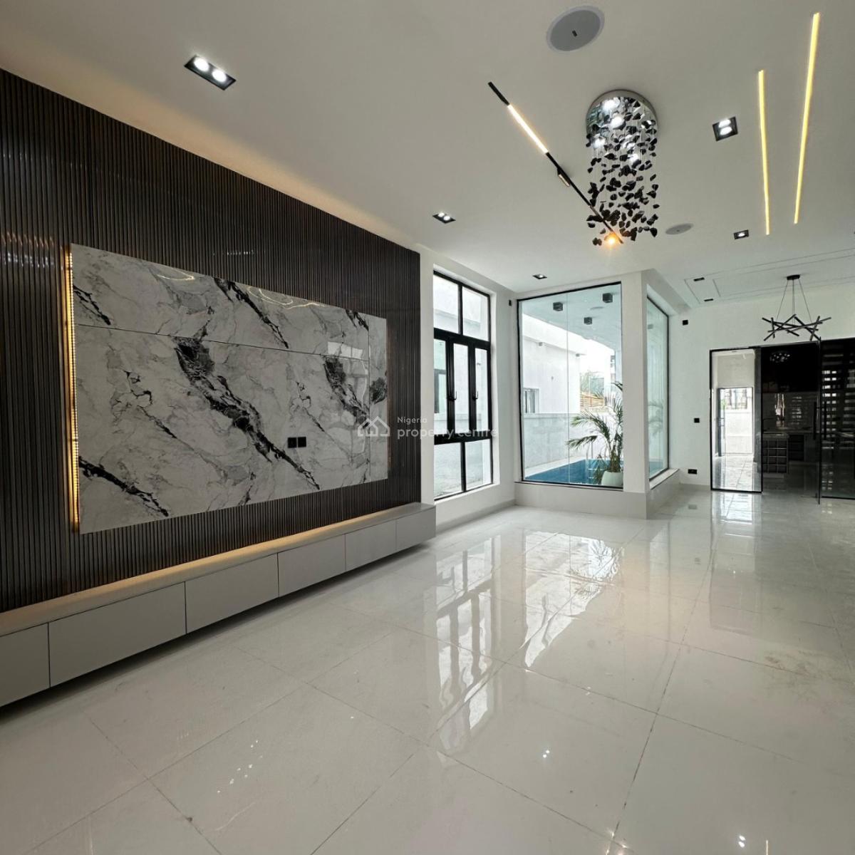 Executive 5 Bedroom Duplex with Bq and a Pool, Ikota, Lekki, Lagos, Detached Duplex for Sale