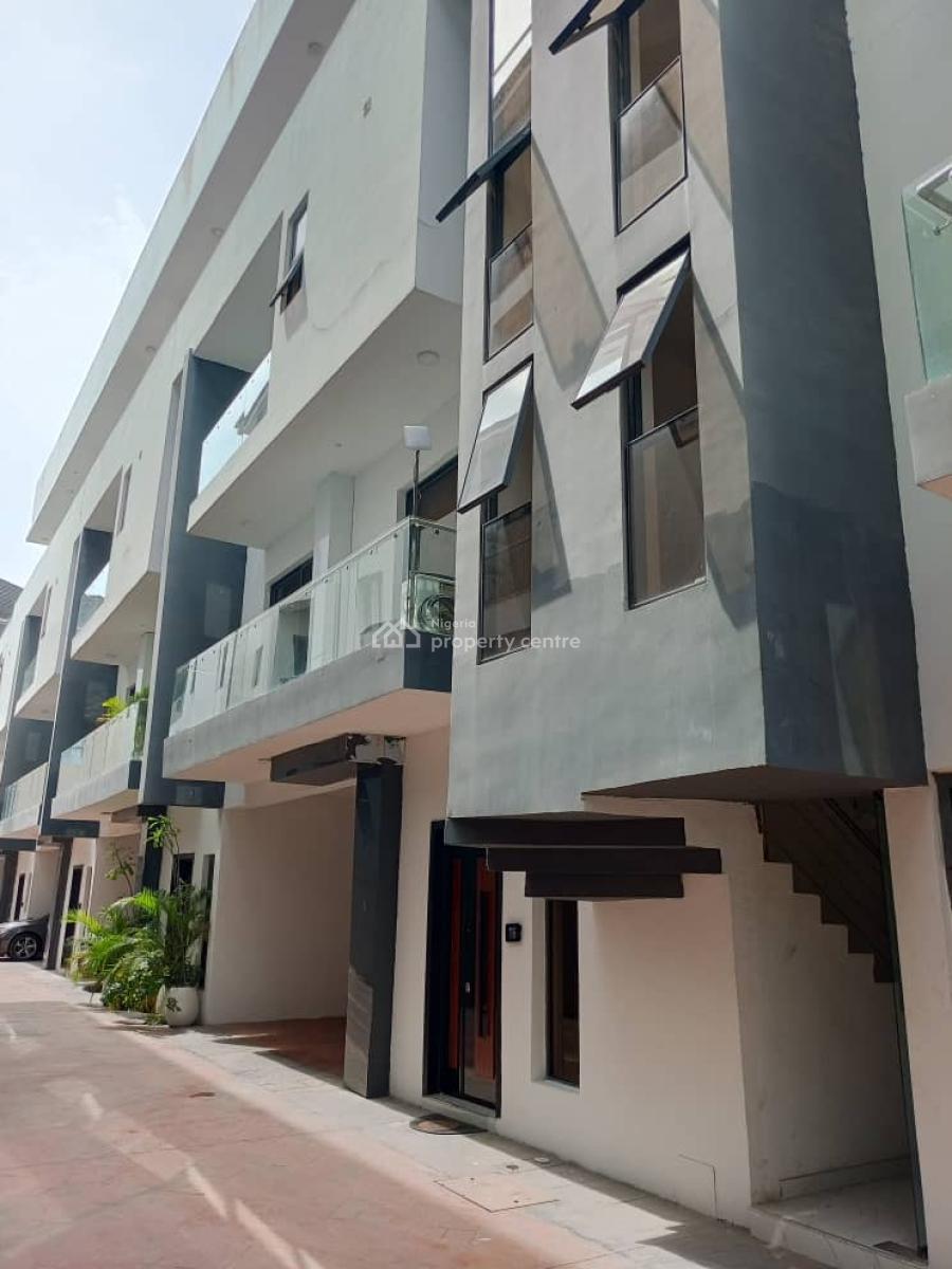 Sharp and Luxury Fully Serviced 4-bedroom Terrace Duplex with Bq, Oniru, Victoria Island (vi), Lagos, Terraced Duplex for Rent