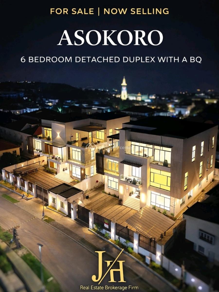 Experience True Luxury in This Exceptional 8-bedroom Mansion, Located, Asokoro District, Abuja, House for Sale