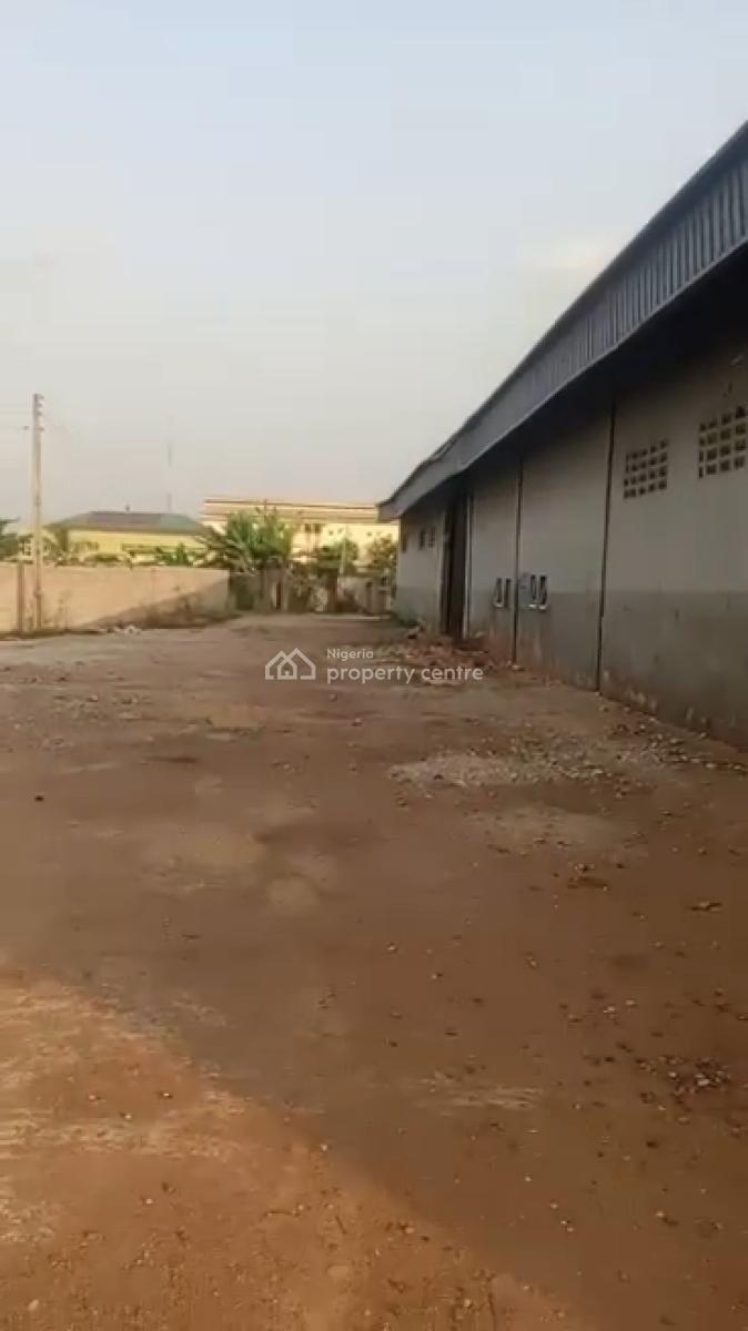 1383 Sqm  for Lease 1383 Sqm  Location..... Along Lagos Ibadan Expresswa, Ibafo Ogun State, Ibafo, Ogun, Warehouse for Rent