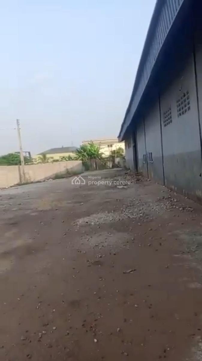 1383 Sqm  for Lease 1383 Sqm  Location..... Along Lagos Ibadan Expresswa, Ibafo Ogun State, Ibafo, Ogun, Warehouse for Rent