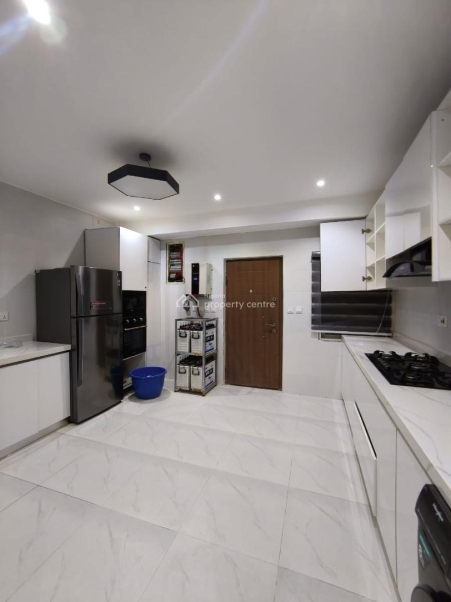 Luxury Fully Furnished & Service 3bedroom Apartment+24/7 Light, Prime Water Estate ,freedom Way Lekki Phase 1, Lekki Phase 1, Lekki, Lagos, Flat / Apartment for Rent