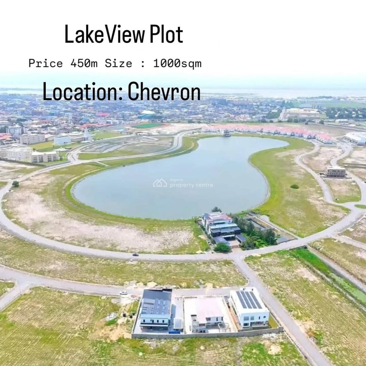 1000sqm Lakeview Bareland, Twin Lake Estate Chevron, Lekki, Lagos, Residential Land for Sale