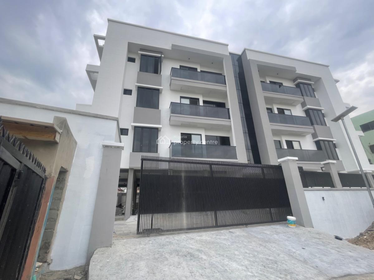 Luxury and Spacious 3 Bedroom Apartment with an Elevator and Bq, Allen Avenue, Ikeja, Lagos, Block of Flats for Sale