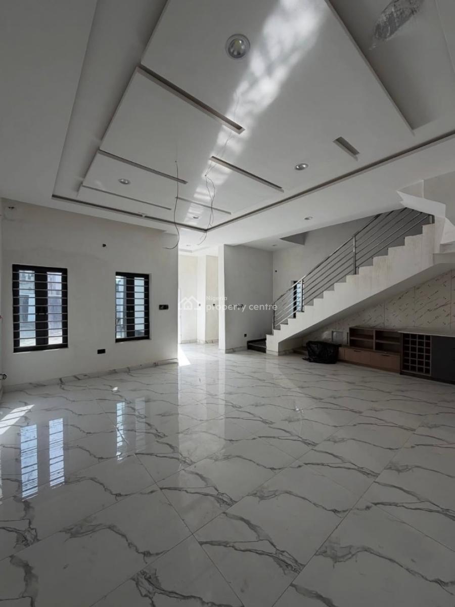 Newly Built 4 Bedroom Terrace Duplex with 1 Room Bq, Guzape Hills, Guzape District, Abuja, Terraced Duplex for Sale