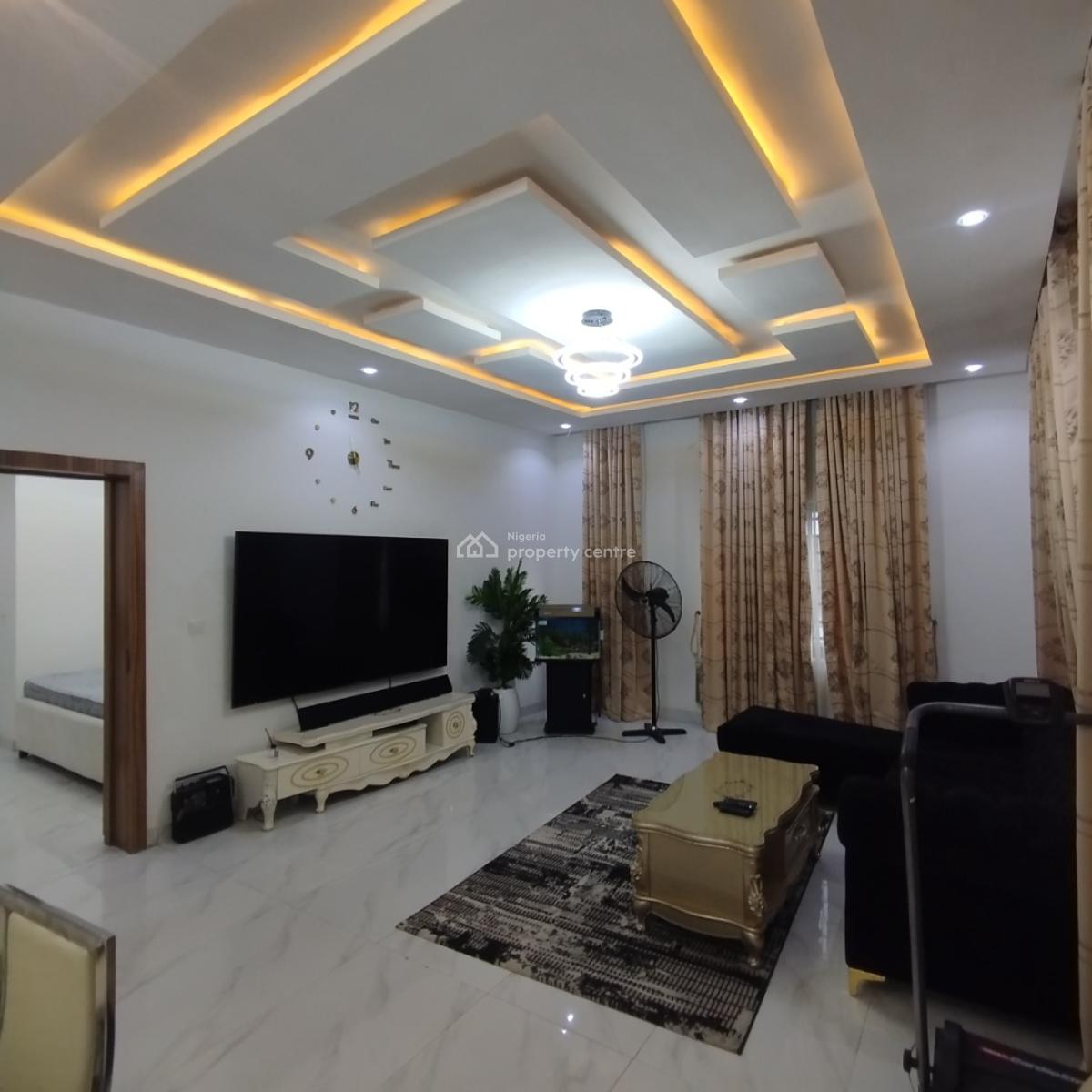 Nice Unfurnished 4 Bedroom Semi Detached Duplex with Bq, Lekki Pride Estate, Close to Abraham Adesanya, Ajiwe, Ajah, Lagos, Semi-detached Duplex for Rent