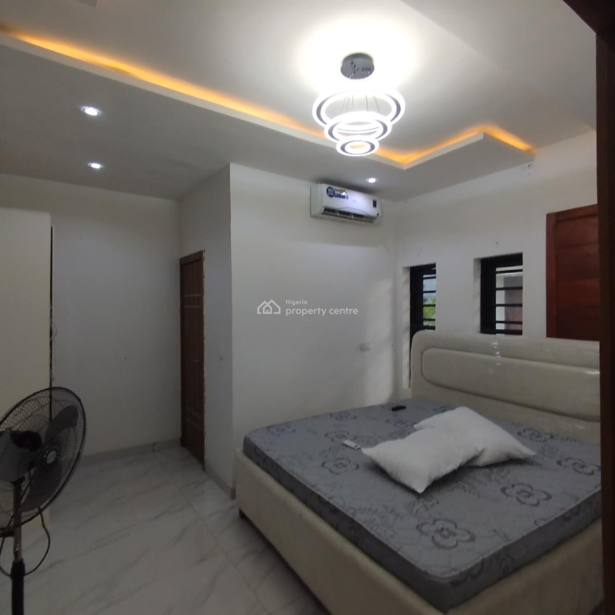 Nice Unfurnished 4 Bedroom Semi Detached Duplex with Bq, Lekki Pride Estate, Close to Abraham Adesanya, Ajiwe, Ajah, Lagos, Semi-detached Duplex for Rent