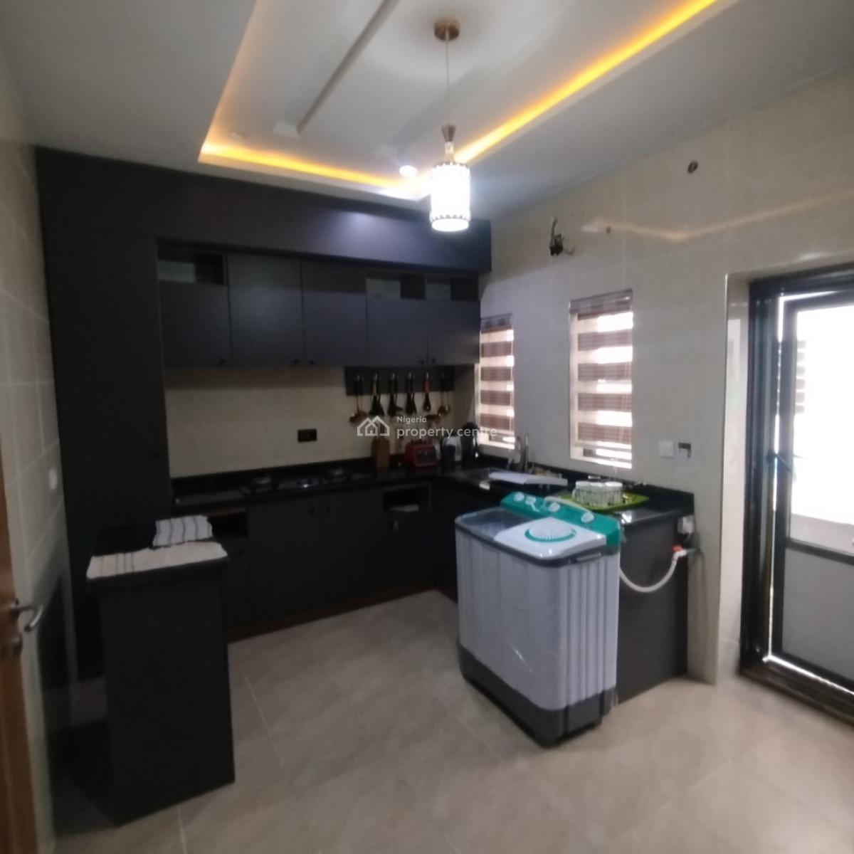 Nice Unfurnished 4 Bedroom Semi Detached Duplex with Bq, Lekki Pride Estate, Close to Abraham Adesanya, Ajiwe, Ajah, Lagos, Semi-detached Duplex for Rent