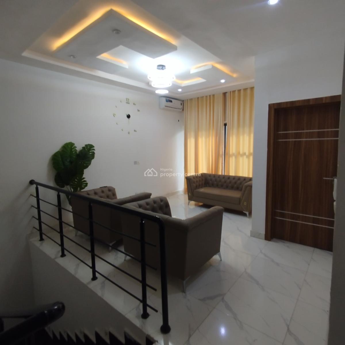 Nice Unfurnished 4 Bedroom Semi Detached Duplex with Bq, Lekki Pride Estate, Close to Abraham Adesanya, Ajiwe, Ajah, Lagos, Semi-detached Duplex for Rent