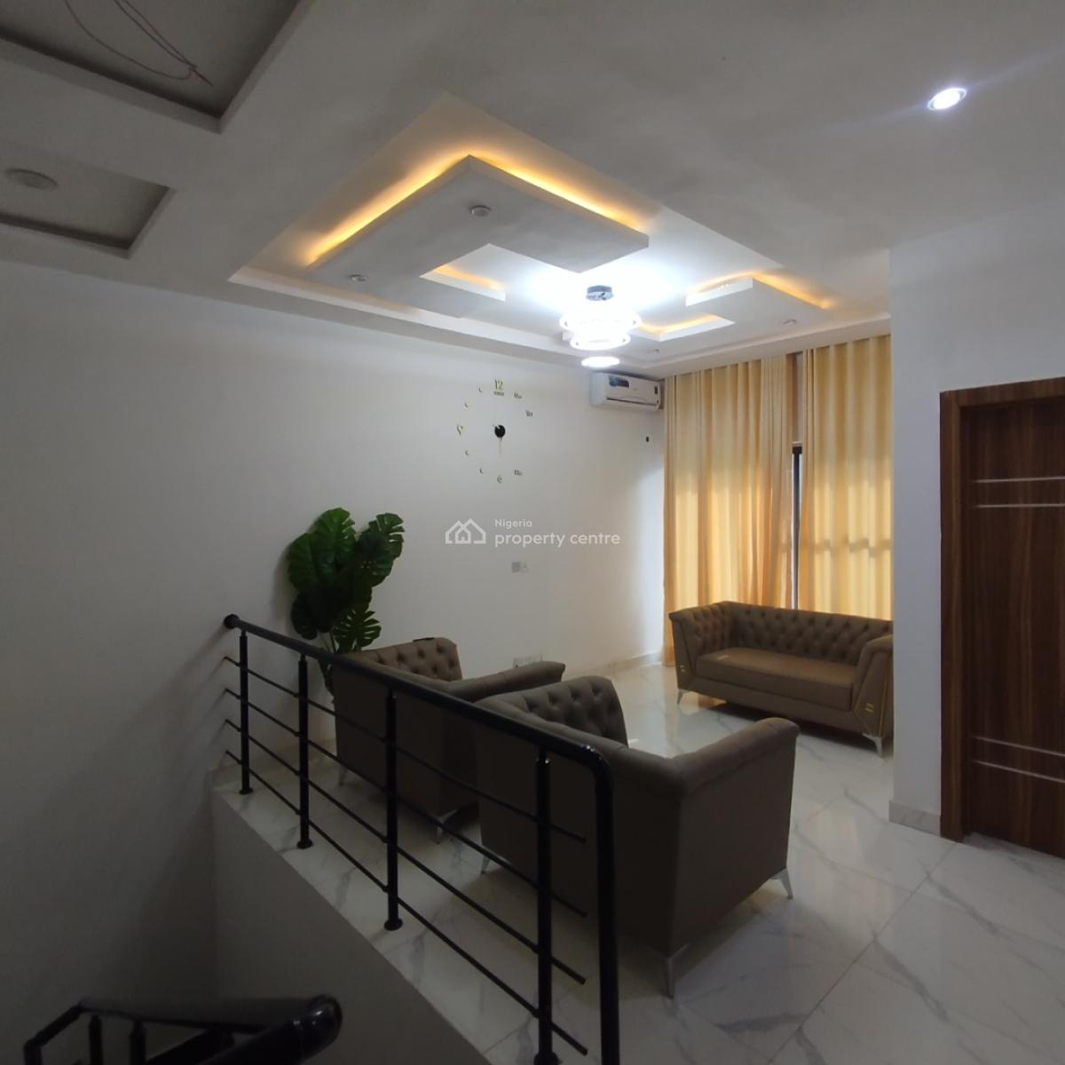 Nice Unfurnished 4 Bedroom Semi Detached Duplex with Bq, Lekki Pride Estate, Close to Abraham Adesanya, Ajiwe, Ajah, Lagos, Semi-detached Duplex for Rent