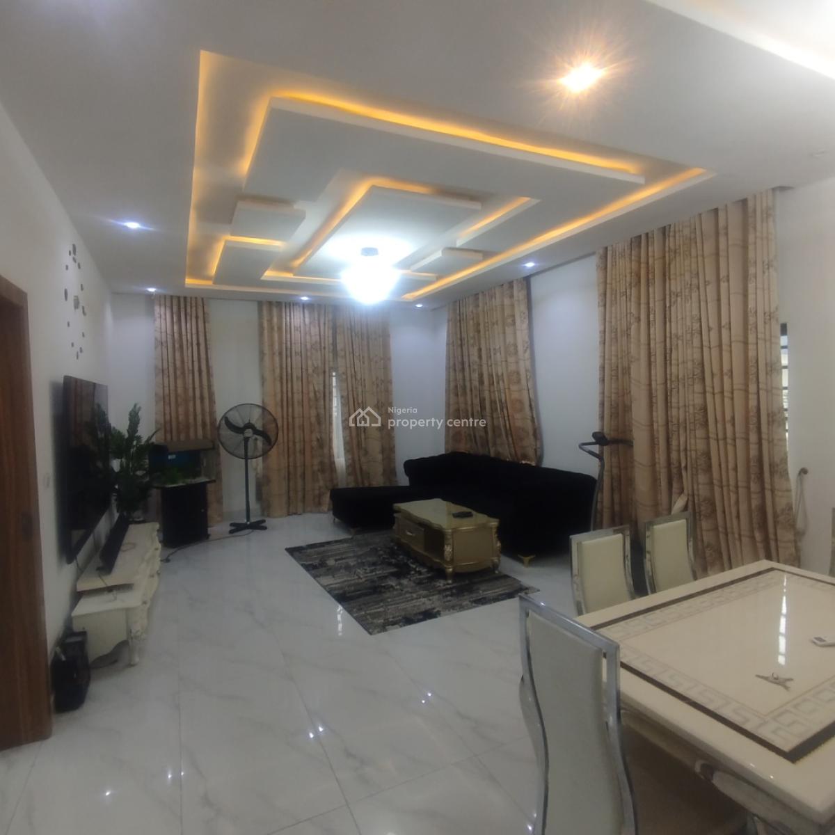Nice Unfurnished 4 Bedroom Semi Detached Duplex with Bq, Lekki Pride Estate, Close to Abraham Adesanya, Ajiwe, Ajah, Lagos, Semi-detached Duplex for Rent