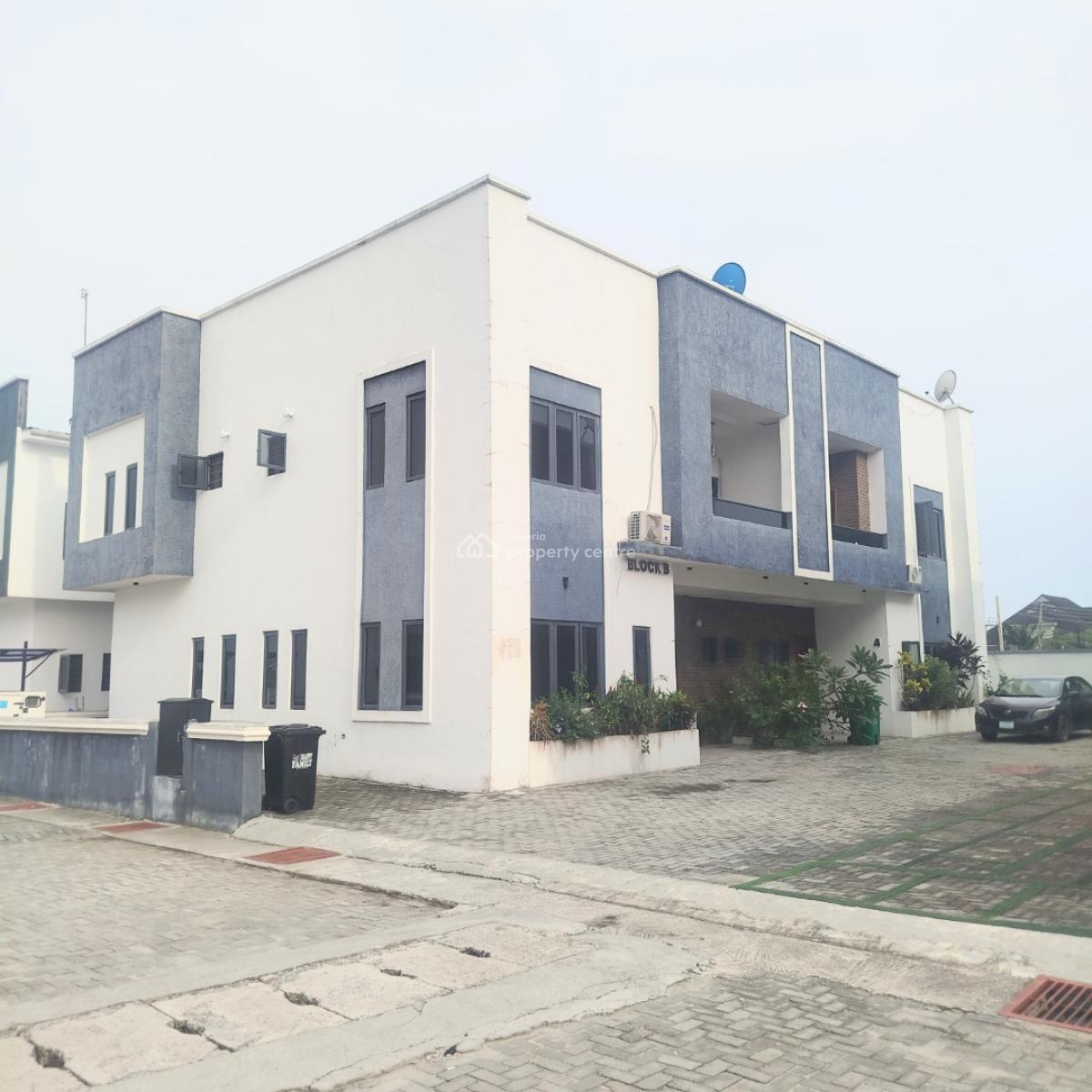 Nice Unfurnished 4 Bedroom Semi Detached Duplex with Bq, Lekki Pride Estate, Close to Abraham Adesanya, Ajiwe, Ajah, Lagos, Semi-detached Duplex for Rent
