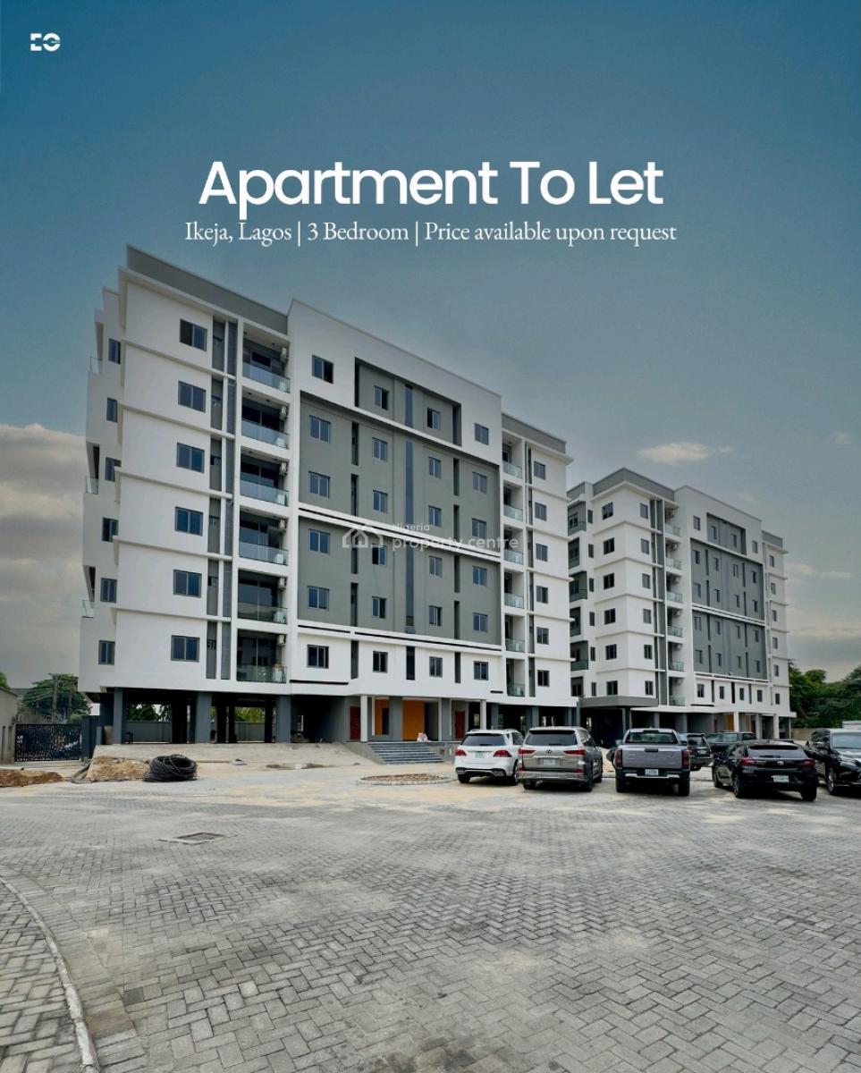 3 Bedroom Apartment  in Ikeja Lagos Price Available Upon Reque, Ikeja Gra, Ikeja, Lagos, Flat / Apartment for Rent
