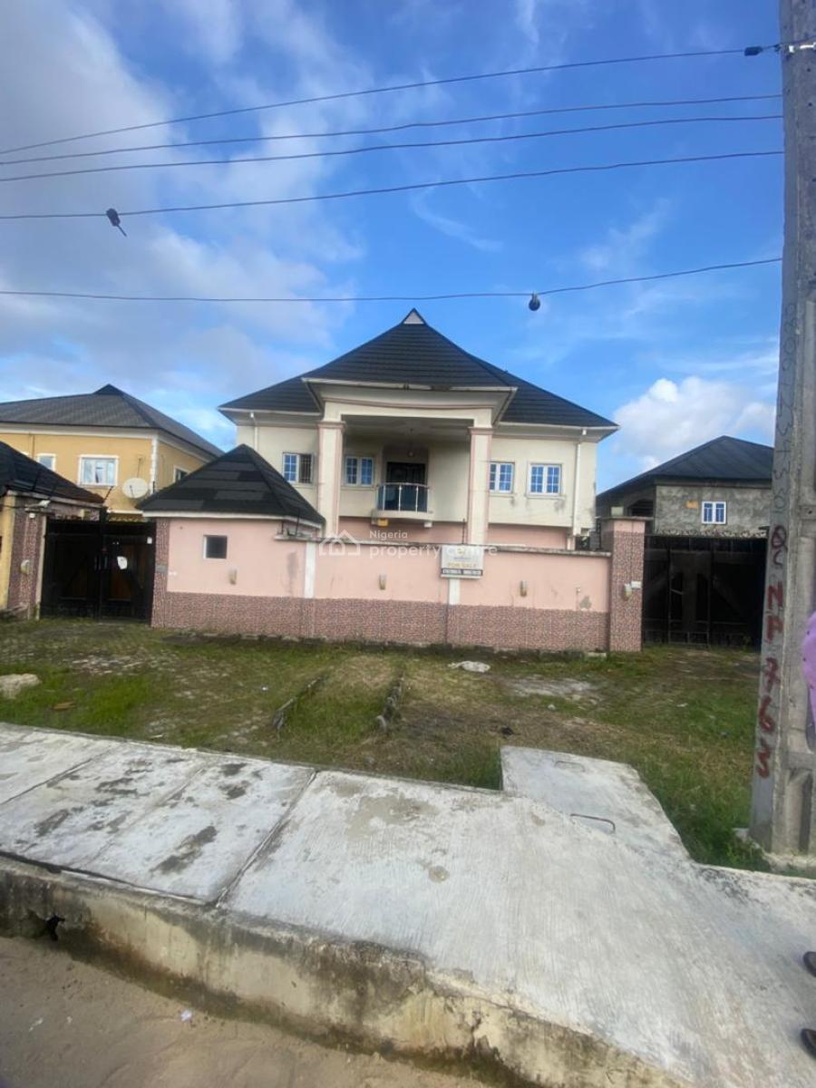 Well Maintained 4 Bedroom Semi Detached Duplex, Signboard Estate, Ajah, Lagos, House for Sale