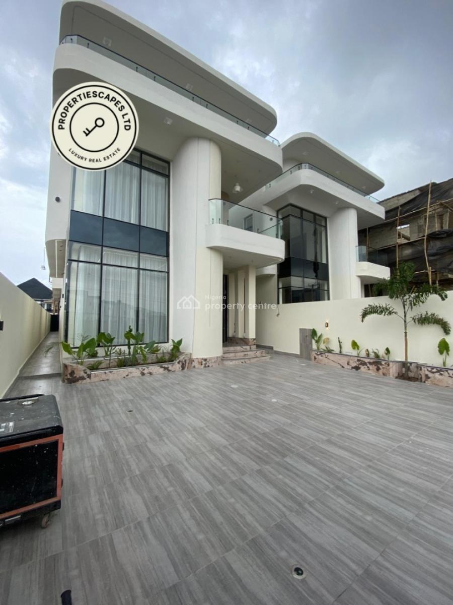 Stunning 5 Bedroom Fully Detached, Chevron, Lekki, Lagos, Detached Duplex for Sale